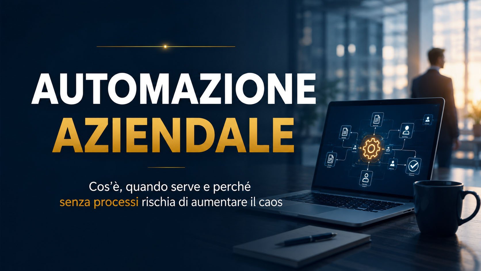 Automazione aziendale: cos’è, quando serve e perché senza processi rischia di aumentare il caos