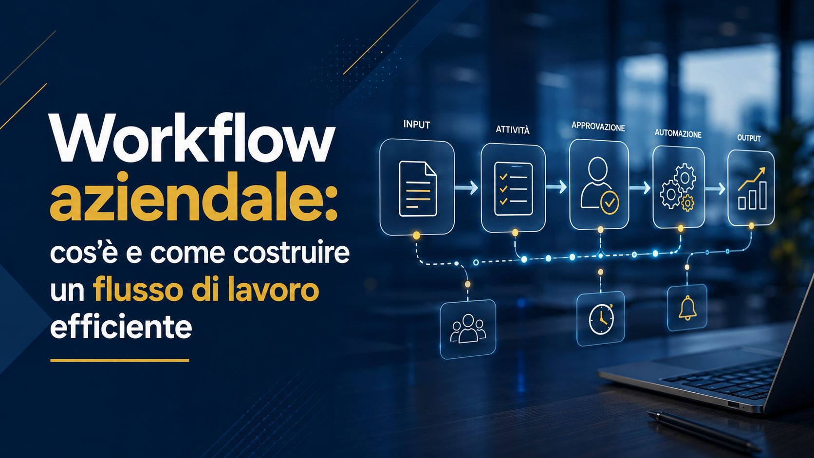 Workflow aziendale: cos'è e come costruire un flusso di lavoro efficiente