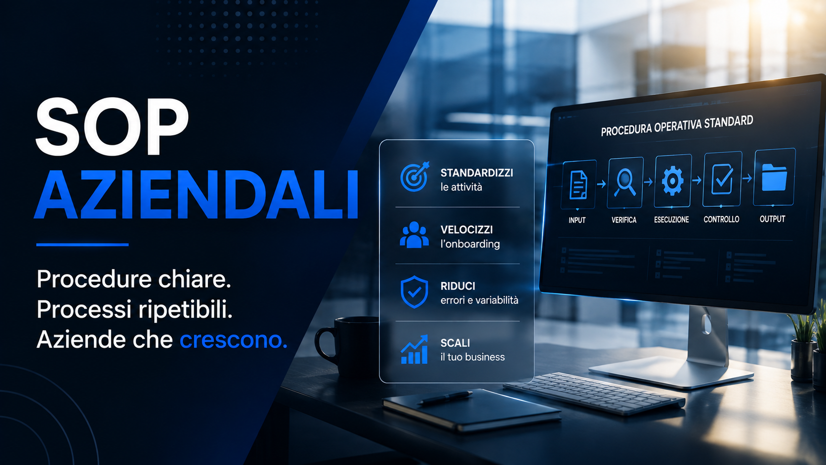 SOP aziendali: cosa sono e perché ogni impresa dovrebbe adottarle